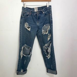 One Teaspoon distressed denim